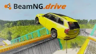 DIFFERENT CARS WITH HIGH SPEED PUMPS AND REALITY BEAMNG. DRIVE #GAMEPLAY