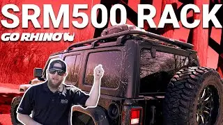 NEW SRM Roof Rack from Go Rhino : JEEP Installation and Demo