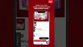 Shop for Rs. 4000 or more and enter our lucky draw and get a chance to win FREE Umrah Ticket !