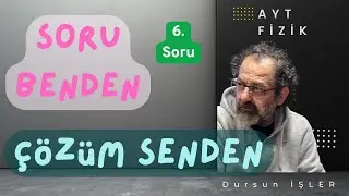 AYT FİZİK SORUSU #006 (Bağıl Hareket)