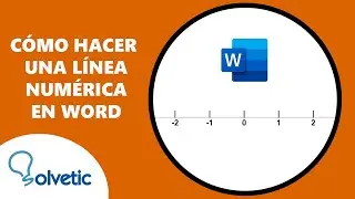Como Hacer una Linea Numerica en Word