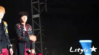 [Fancam] 131019 INFINITE - MyungJong focus #OGSMY talk time