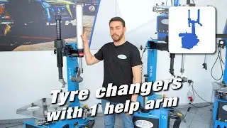 Tyre changers with one help arm – Video product guide from TWIN BUSCH®