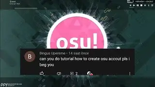 How to Create an osu! account (sooo easy)