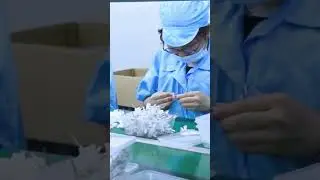 vape factory automated production workshop, a daily capacity of 100,000 pieces