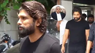 Allu Arjun Visits Narayan Das Narang Family | Pushpa Allu Arjun Latest Video | Films Adda