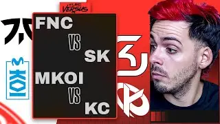 MOVISTAR KOI contra FRANCIA y CALISTE | LEC VERSUS, FNC vs SK y MKOI vs KC VODs completos