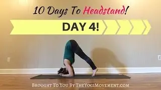 Headstand Challenge: Day 4 Learning Headstand for Beginners