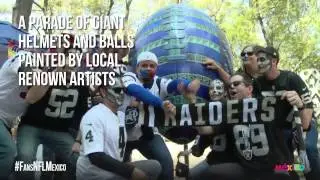 #FansNFLMexico take over the city and the Mexico NFL Game