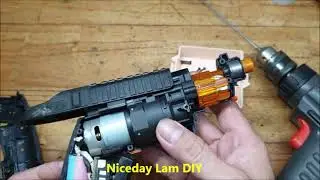 Vệ sinh - thay pin - Worx 3v6 SD WX254