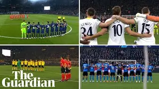 Champions League teams pay tribute to victims of earthquake in Turkey and Syria