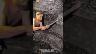 Coal Mining Worker at Work | Daily Activities in a Coal Mine #mining #skilledworkers