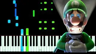 Luigi's Mansion 3 Main Theme Piano Tutorial