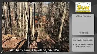 4E Shady Ln Cleveland, GA 30528