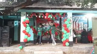 সুন্দর একটি নৃত্য পরিবেশন। কাদির বক্স প্রি ক্যাডেট এন্ড হাই স্কুল জিরানি, সাভার,  ঢাকা