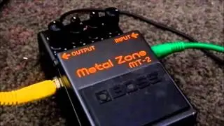 Boss MT-2 Metal Zone demo: Average quality