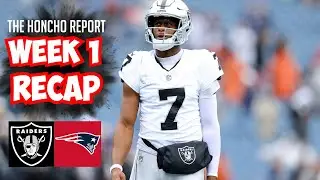 Las Vegas Raiders vs New England Patriots Week 1 Recap | Raider Honcho
