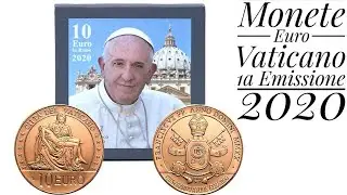 Monete Euro Vaticano emissione Marzo 2020 - Vatican Euro Coins Collection 2020