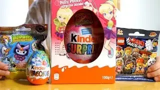 Polly Pocket Egg, The Lego Movie and Moshi Monsters Toys