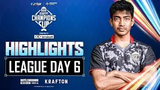 Rooter x NODWIN BGMI Champions Cup | League Stage | Day 6 | Highlights