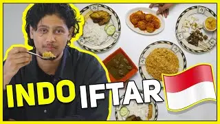 SURPRISE DISH in Indonesian Iftar 👀 | Nasi Goreng, Sate Padang, Rendang and more