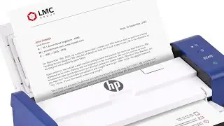 HP Compact Desktop Duplex USB Mobile Document & Photo Scanner with Auto-Feed Tray