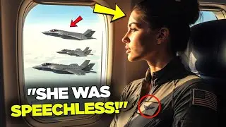 Young Nurse Stayed Silent on the Flight, Until F-35 Pilots Radioed for 
