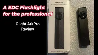 The EDC Flashlight for the professional, Olight Ark Pro Review