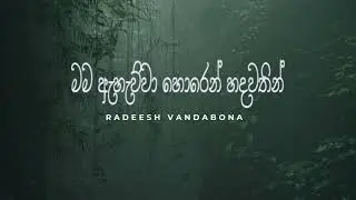 Mama Ahawwa Horen Hadawathin (මම ඇහැව්වා හොරෙන්) Re Make - Radeesh Vandabona