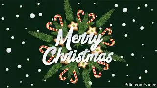 Merry Christmas Wishes Gif | Social Media Video Post