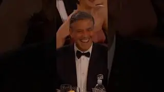 Congrats George Clooney 😅 #GeorgeClooney #TinaFey #GoldenGlobes #shorts (via @GoldenGlobes)