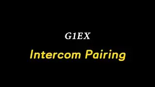 How G1ex accomplishes two-person intercom