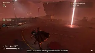 HELLDIVERS 2 terminate the terminids on Fori Prime /solo super-helldive