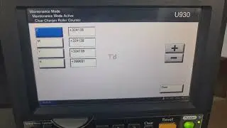How to Reset the Charger Roller Counter on Triumph Adler 5505ci Printer | Kyocera 4551ci