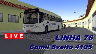 🔴LIVE OMSI 2 - Fazendo horário na N-76 -  Comil Svelto MB OF-1722 - ZN NATAL FICTICIO V3