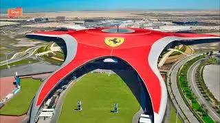 Feel the speed at Ferrari World Abu Dhabi 🏎️🔥| World&rsquo;s Fastest Roller Coaster! #FerrariWorldAbuDhabi
