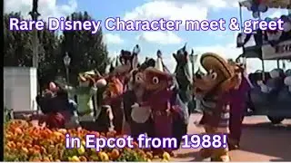 Mickey&rsquo;s Express: Disney Character Palooza & Dance Party Epcot&rsquo;s World Showcase 1988|Vintage Epcot 