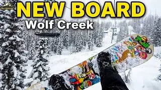 New Snow, New Board, New Season: Let's Ride Wolf Creek Ski Area!