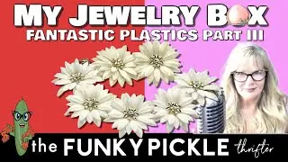 Part III FANTASTIC PLASTIC Vintage JEWELRY Bakelite Celluloid YARD SALE FINDS How to Identify