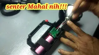 senter mahal rusak