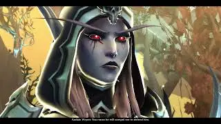 Anduin and Sylvanas Conversation Cutscene | Patch 9.1 Chains Of Domination