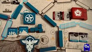 Прохождение/геймплей Race to Berlin (2-е издание) | Настольная игра Wargame | Portal Games