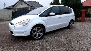 Ford S-Max Biały 2.3 Titanium
