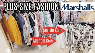 SHOPPING AT MARSHALLS PLUS SIZE FASHION FINDS COME WITH ME 2022