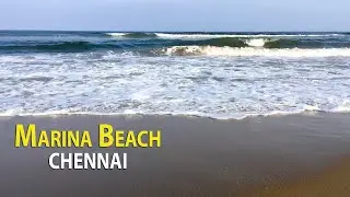 Marina Beach Water Play at Chennai Evening Time Funs | MD ANEES QAMAR