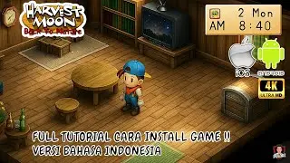 NOSTALGIA !! FULL Tutorial INSTALL Harvest Moon Back To Nature Bahasa Indonesia di Android GRAFIK HD