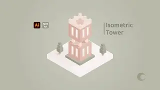 Mastering Isometric Tower Designs in Adobe Illustrator: Step-by-Step Tutorial