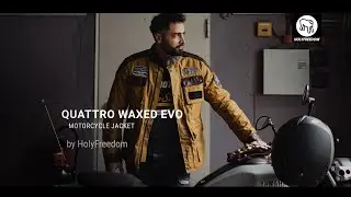 HolyFreedom Quattro Waxed Evo Motorcycle Textile Jacket