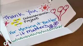 Osteosarcoma Project & MIB Agents - Patient Powered Research!