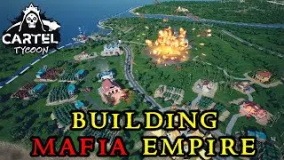 Building BIGGEST MAFIA Empire - Cartel Tycoon #01 || Strategy Simulation Survival 2021 English
